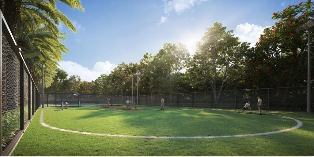 Vinayak 21 Acres open-air cricket practice ground